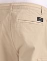 Flying Machine Mid Rise Solid Cargo Utility Trousers