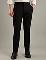 Tommy Hilfiger Regular-Fit Solid Mid Rise Trouser