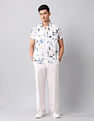 U.S. Polo Assn. Denim Co. Abstract Printed Regular Fit Shirt