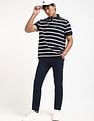 Tommy Hilfiger Striped Regular-Fit Cotton Polo Shirt