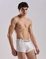 Calvin Klein Underwear Low Rise Solid Off-White Trunks