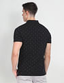 Arrow Sports Brand Print Cotton Polo Shirt