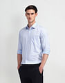 Arrow Liberty Classic Fit Plaid Checked Shirt