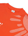 Flying Machine Oversized Fit Graphic Printed Sweatshirt