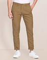 U.S. Polo Assn. Mid Rise Solid Casual Trousers