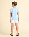 U.S. Polo Assn. Kids Boys Brand Printed Regular Fit T-Shirt