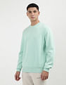 Calvin Klein Jeans Regular Fit Solid Sweatshirt