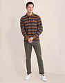U.S. Polo Assn. Long Sleeve Horizontal Stripe Polo Shirt