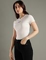 Tommy Hilfiger Logo Slim Fit Cotton T-Shirt