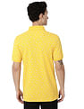 AD by Arvind Floral Print Cotton Pique Polo Shirt