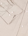 Arrow Vertical Stripe Dobby Cotton Shirt