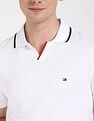 Tommy Hilfiger Solid Regular-Fit Cotton Polo Shirt