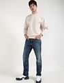Calvin Klein Jeans Solid Relaxed-Fit Cotton Sweatshirt