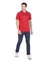 Arrow Sports Tonal Stripe Cotton Polo Shirt