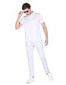 Arrow Mercerised Cotton Jacquard Polo Shirt