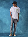 Flying Machine Men Mankle Relax Tapered Fit Jeans