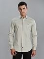 Tommy Hilfiger Striped Regular Fit Plain Woven Shirt