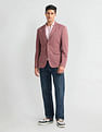 Arrow Zero Calorie Slim Fit Knit Blazer