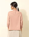 U.S. Polo Assn. Women Yoke Embroidered Frill Top