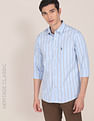 U.S. Polo Assn. Pure Cotton Striped Casual Shirt