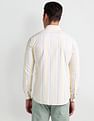 Arrow Sports vertical Stripe Oxford Shirt
