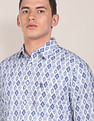 U.S. Polo Assn. Spread Collar Aztec Print Casual Shirt