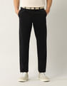 Arrow Sport Regular Fit Solid Mid Rise Trousers