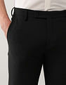 Arrow Mid Rise Solid Polyester Trousers