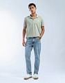 Flying Machine Solid Pure Cotton Essentials Polo Shirt