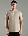 Tommy Hilfiger Solid Regular Fit Cotton Polo T-Shirt
