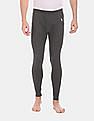 USPA Innerwear Mid Rise Slim Fit Solid I653 Thermal Pants - Pack Of 1