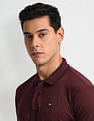 Arrow Sports Patterned Collar Regular Fit Polo Shirt