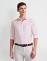 Arrow Vertical Stripe Auto Press Shirt