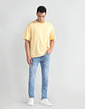 Flying Machine Mid Rise Freddie Slim Straight Fit Jeans