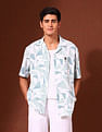 U.S. Polo Assn. Abstract Printed Tailored Fit Shirt
