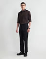 Arrow Manhattan Slim Fit Self-design Shirt