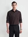 Arrow Manhattan Slim Fit Self-design Shirt