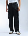 Flying Machine Solid Relaxed Tapered Fit Cargos