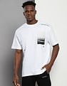 Calvin Klein Serenity Back Graphic Print T-Shirt