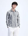 Flying Machine Slim Fit Striped Shirt