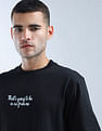 Flying Machine Typographic Printed Essentials T-Shirt