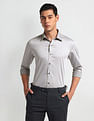 Arrow Newyork Geometric Print Slim Fit Shirt