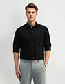 Arrow Horizontal Stripe Slim Fit Shirt
