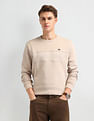 Arrow Sport Solid Regular Fit Sweatshirt