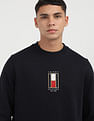 Tommy Hilfiger Vertical Flag Cotton Sweatshirt