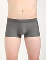 Calvin Klein Underwear Mid Rise Solid Grey Trunks