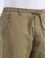 Flying Machine Relaxed Tapered Fit Solid Trousers