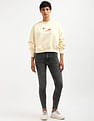 Calvin Klein Illuminated Box Logo Crew Neck Sweatshirt