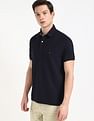 Tommy Hilfiger Solid Regular-Fit Cotton Polo Shirt