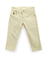 U.S. Polo Assn. Kids Boys Slim Fit Cream Jeans
